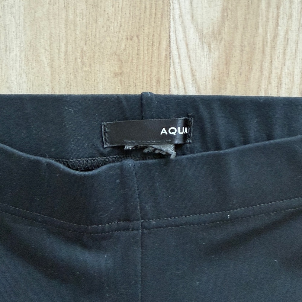 Aqua Black Leggings - Picture 3 of 4